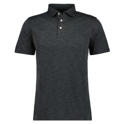 Ragman polo mezza manica taglie forti uomo colore grigio antracite melange 5435090/027