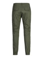 Jack & Jones pantalone cargo taglie forti uomo colore verde 12152279 - immagine 2