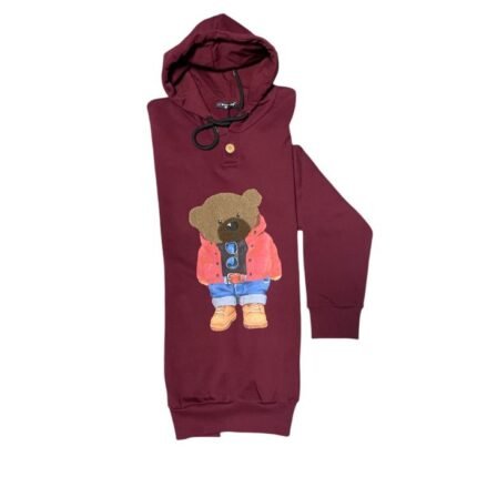 Maxfort Easy felpa con cappuccio taglie forti uomo colore bordeaux 36809370