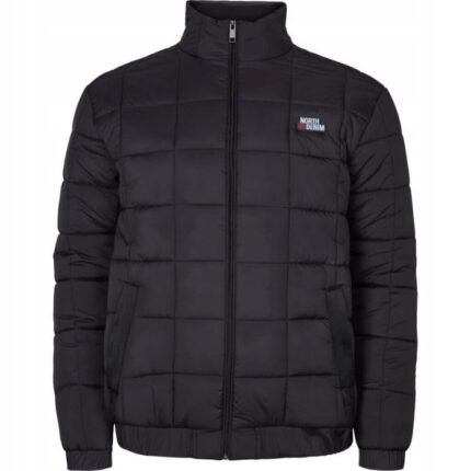 North 56°4 piumino taglie forti uomo colore nero 23301B/0580