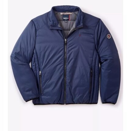North 56°4 piumino taglie forti uomo colore blu 93101B