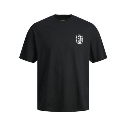 Jack & Jones maglia mezza manica taglie forti uomo colore nero 12254893