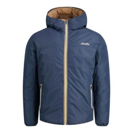 Jack & Jones piumino 100 grammi taglie forti uomo colore blu 12222364
