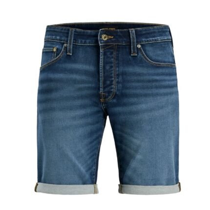 Jack & Jones bermuda taglie forti uomo colore blu denim 12274050